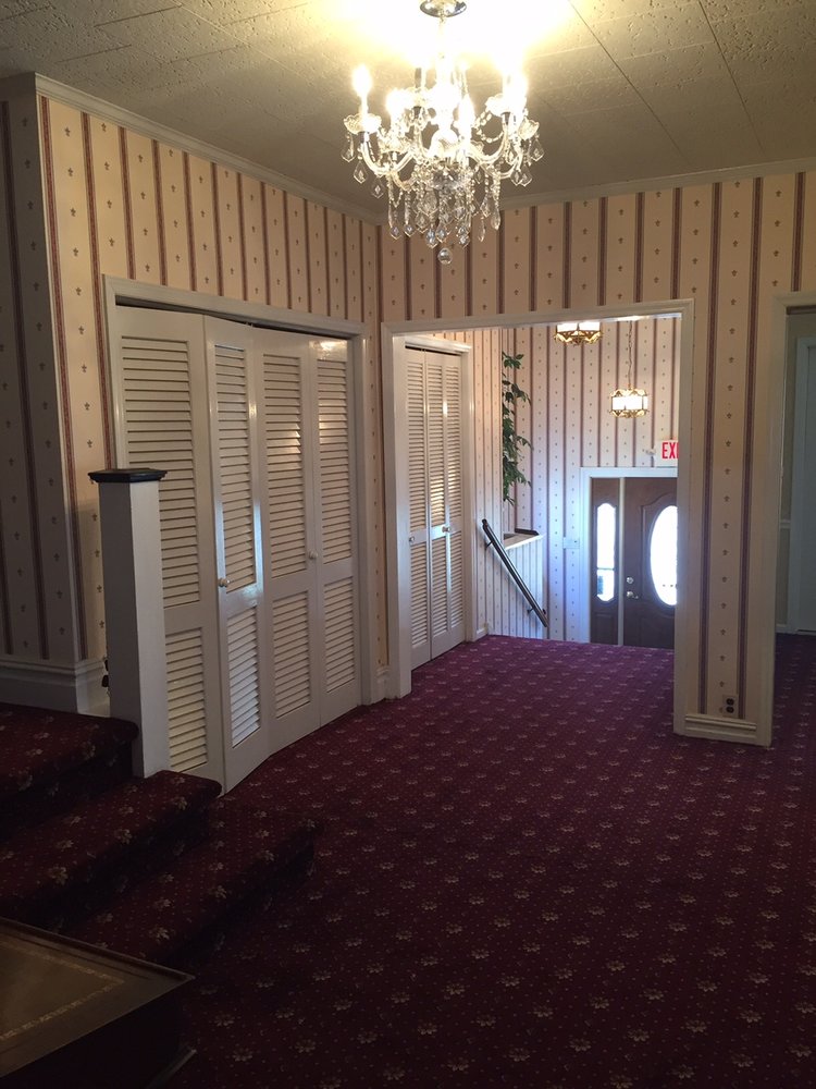 A photo of Halpin's foyer